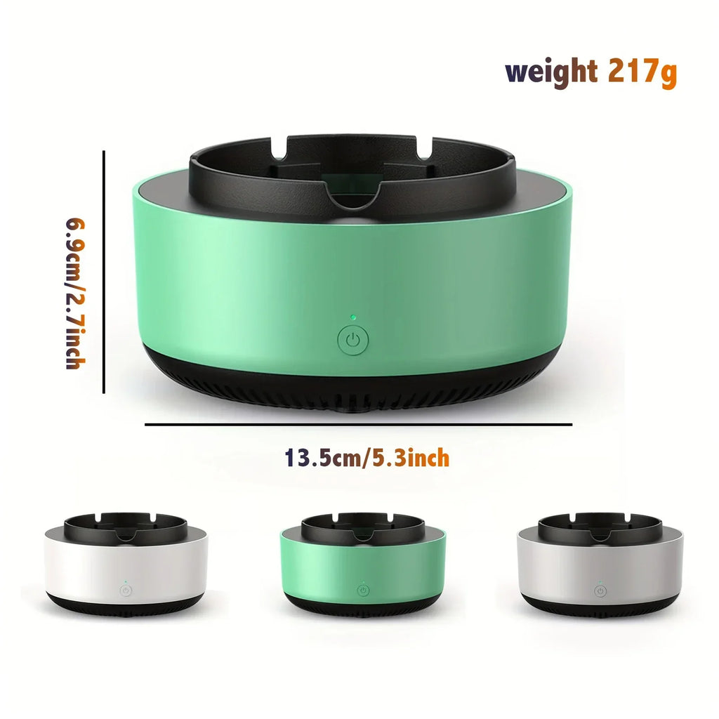 cigarette smoke filter ashtray Smokeless Portable Grabber Home Office Ashtray our tools combine strength and comfort Aluminum Alloy Smokeless Ashtray purifier,